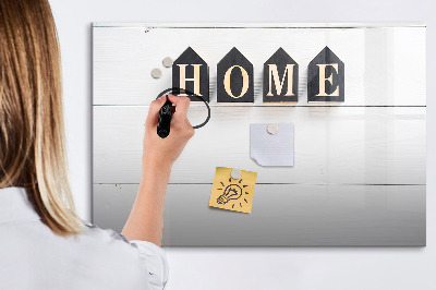 Tablă cu marker Tablă foto elegantă pentru casa ta