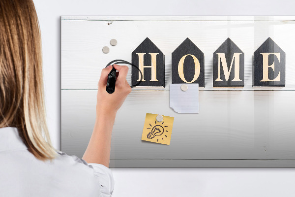 Tablă cu marker Tablă foto elegantă pentru casa ta