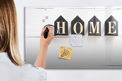 Tablă cu marker Tablă foto elegantă pentru casa ta