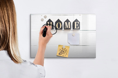 Tablă cu marker Tablă foto elegantă pentru casa ta