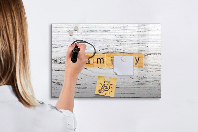 Tablă magnetică de scris Tablă pentru fotografii și notițe