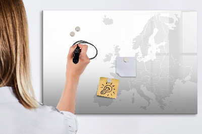 Tablă magnetică de scris Poster interactiv pentru fotografii și notițe