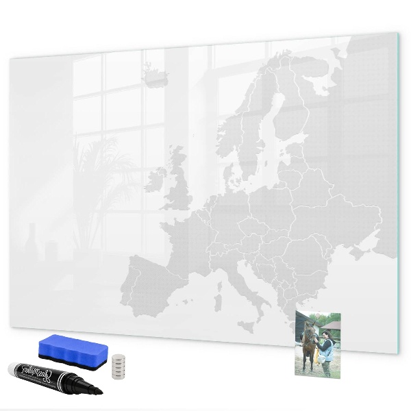 Tablă magnetică de scris Poster interactiv pentru fotografii și notițe