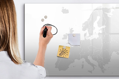 Tablă magnetică de scris Poster interactiv pentru fotografii și notițe
