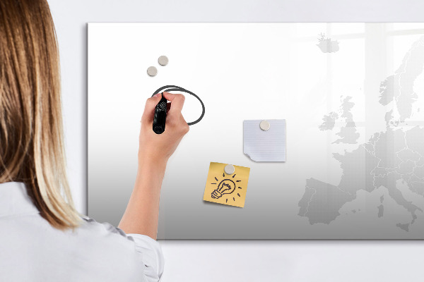 Tablă magnetică de scris Poster interactiv pentru fotografii și notițe