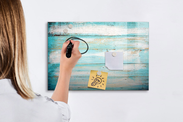 Tablă cu marker O tablă colorată pentru notițe și fotografii