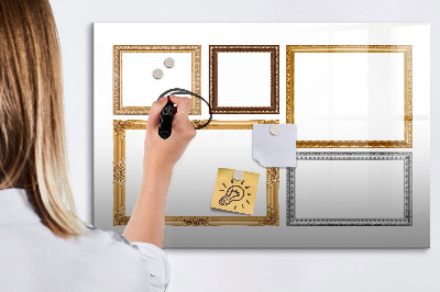 Tablă cu marker Un loc creativ pentru fotografii și notițe