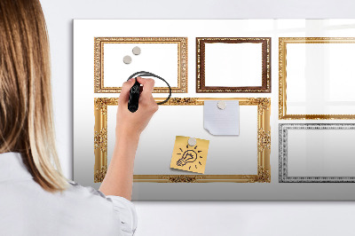Tablă cu marker Un loc creativ pentru fotografii și notițe