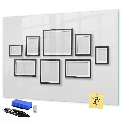Tablă magnetică de scris Tablă modernă pentru fotografii și notițe