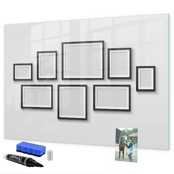 Tablă magnetică de scris Tablă modernă pentru fotografii și notițe