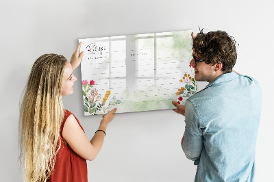 Tablă magnetică de scris O tablă creativă pentru rețete și amintiri