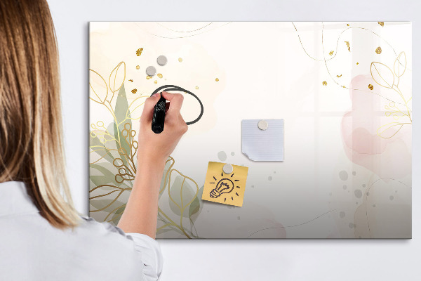 Tablă cu marker O tablă elegantă pentru prezentarea fotografiilor