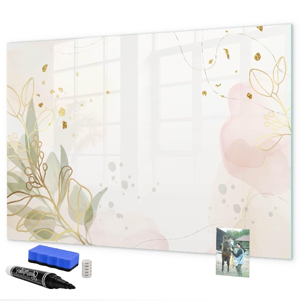 Tablă cu marker O tablă elegantă pentru prezentarea fotografiilor