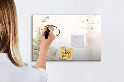 Tablă cu marker O tablă elegantă pentru prezentarea fotografiilor