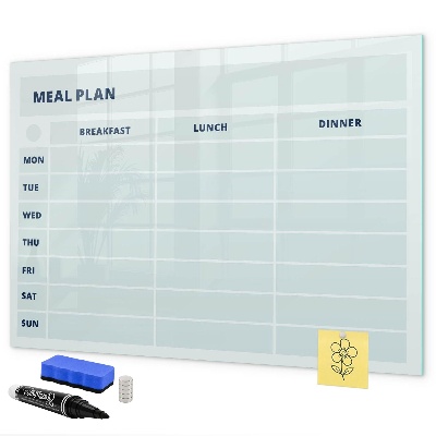 Tablă cu marker Plan de masă cu spațiu pentru fotografii