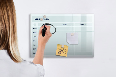 Tablă cu marker Plan de masă cu spațiu pentru fotografii