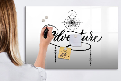 Tablă magnetică de scris Tablă modernă pentru fotografii și notițe