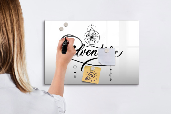 Tablă magnetică de scris Tablă modernă pentru fotografii și notițe