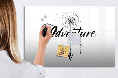 Tablă cu marker Tablă creativă pentru prezentarea amintirilor