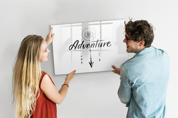 Tablă cu marker Tablă creativă pentru prezentarea amintirilor