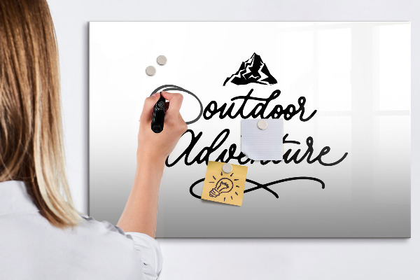 Tablă cu marker O tablă pentru notițe creative și fotografii
