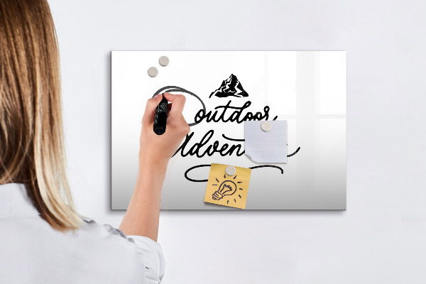 Tablă cu marker O tablă pentru notițe creative și fotografii