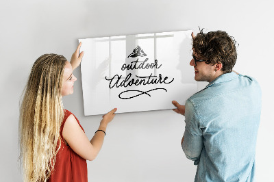 Tablă cu marker O tablă pentru notițe creative și fotografii