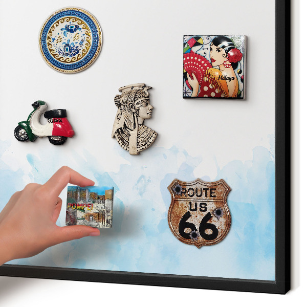 Panou magnetic mural decorativ cadru negru Peisaj relaxant