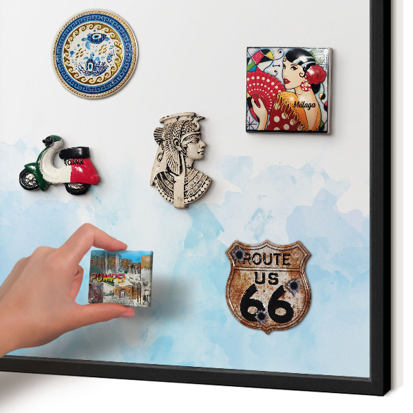 Panou magnetic mural decorativ cadru negru Peisaj relaxant