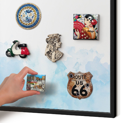 Panou magnetic mural decorativ cadru negru Peisaj relaxant