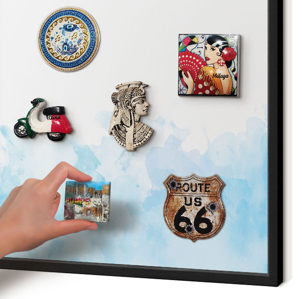 Panou magnetic mural decorativ cadru negru Peisaj relaxant