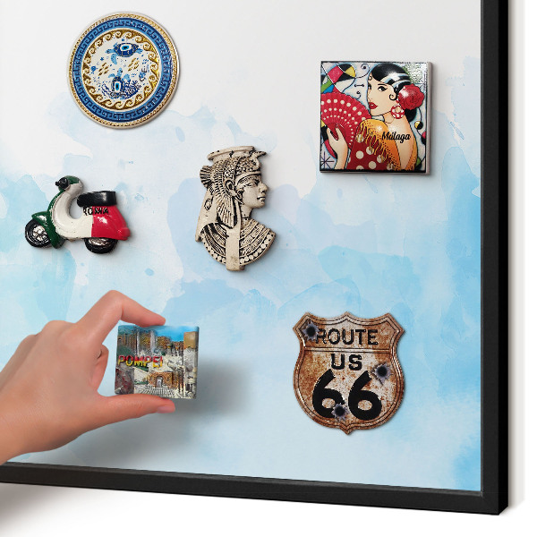 Panou magnetic mural decorativ cadru negru Peisaj relaxant
