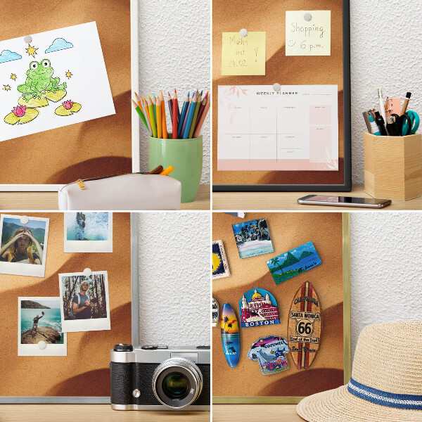 Panou magnetic mural decorativ cadru negru Valuri de nisip