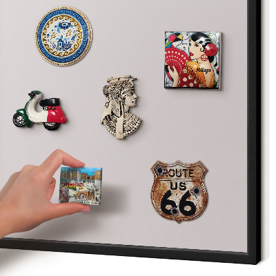 Panou magnetic mural decorativ cadru negru Gri cenușiu