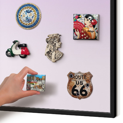 Panou magnetic mural decorativ cadru negru Gradient subtil