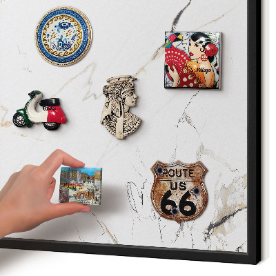 Panou magnetic mural decorativ cadru negru Eleganță modernă