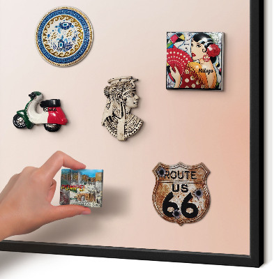 Panou magnetic mural decorativ cadru negru Farmec pastelat