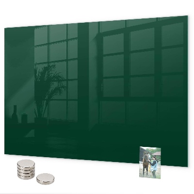 Tablă magnetică Culoare: verde sticlă