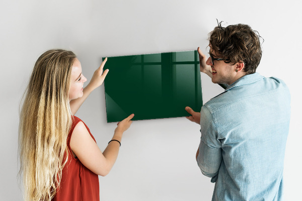 Tablă magnetică Culoare: verde sticlă