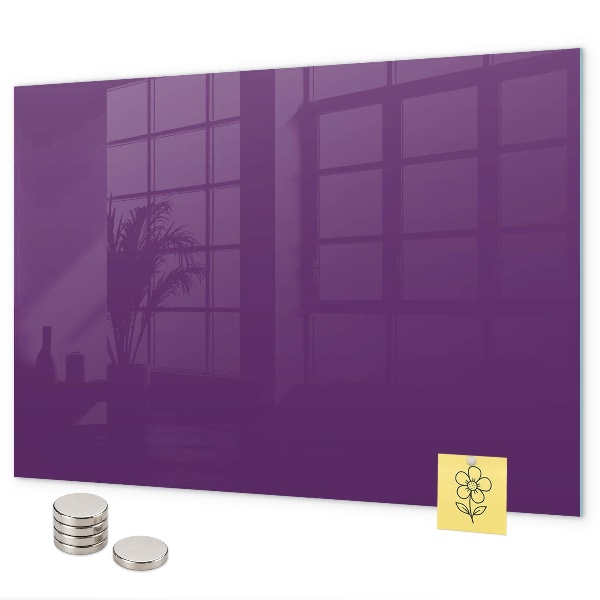 Tablă magnetică perete Violet