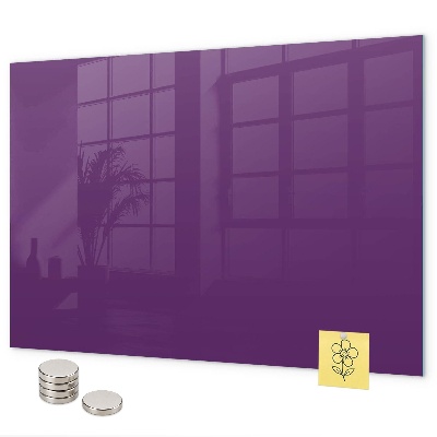 Tablă magnetică perete Violet