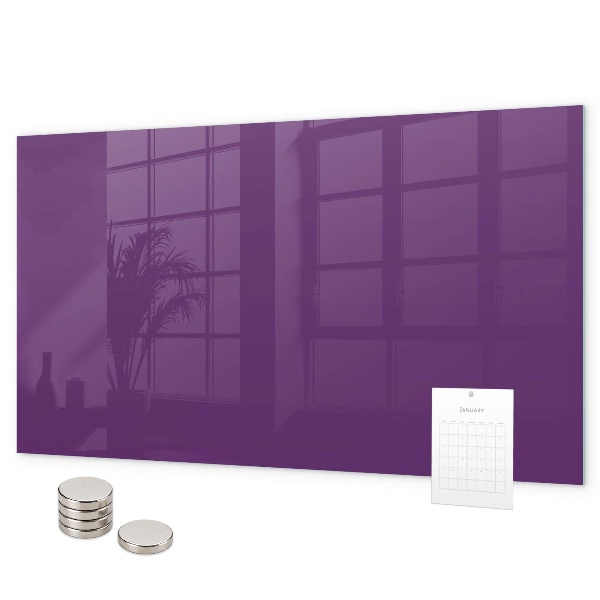 Tablă magnetică perete Violet