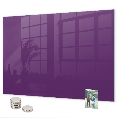 Tablă magnetică perete Violet