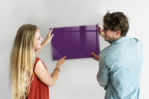 Tablă magnetică perete Violet