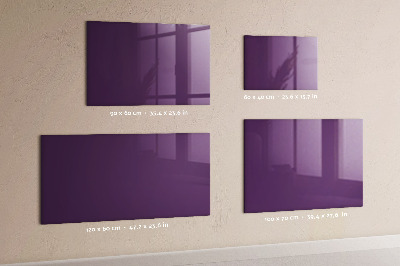 Tablă magnetică perete Violet