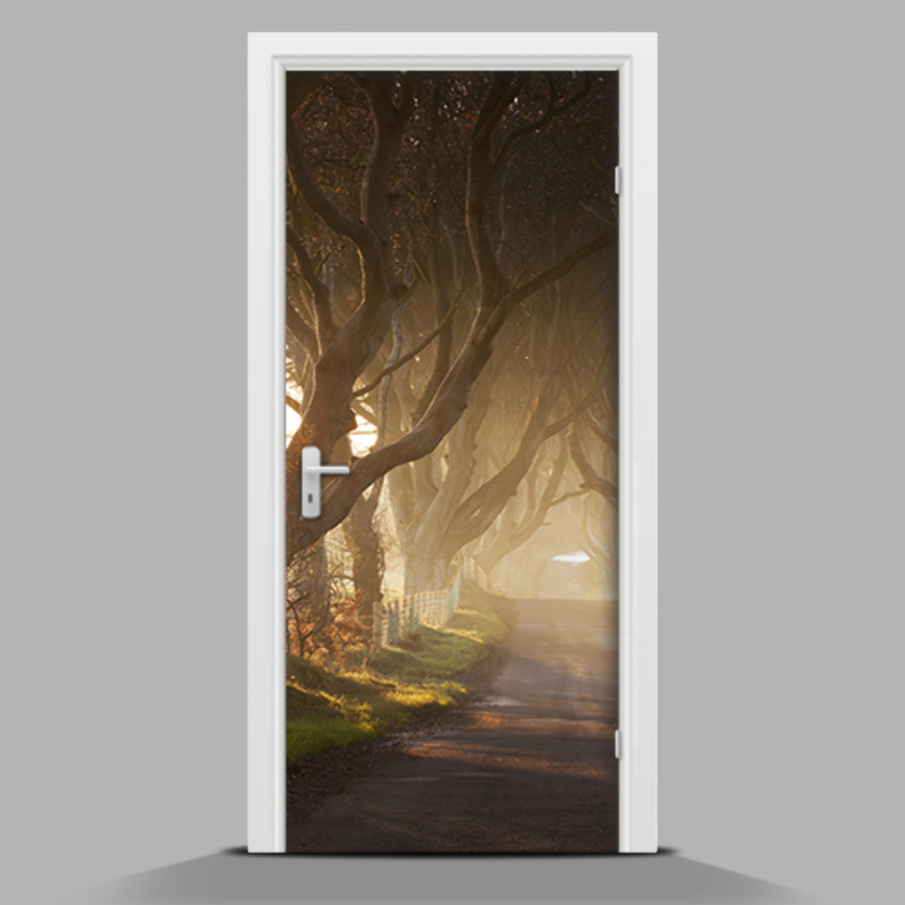 Autocolant de uși copaci gigant
