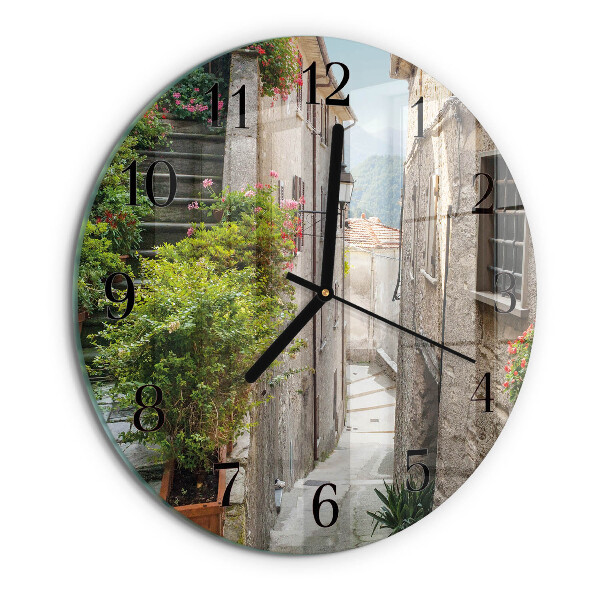 Ceas din sticlă rotund Grecia