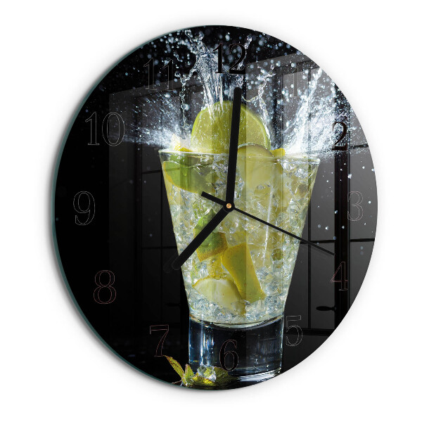 Ceas din sticlă rotund Cocktail