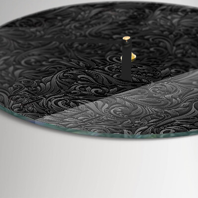 Ceas din sticlă rotund Model