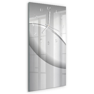 Ceas vertical de perete din sticlă Model